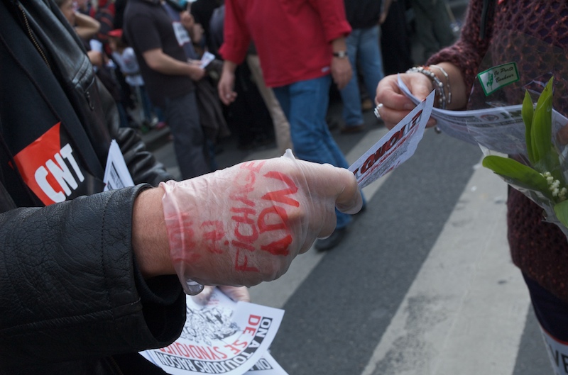 <p>Paris - 1erMai 2009 sur <a href=