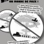 Refusons l'armée, refusons les guerres, Construisons un monde de paix (...)