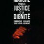 Le 19 mars 2017, une Marche pour la Justice et la Dignité