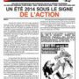 CNT Infos - octobre 2014 : un été sous le signe de l'action