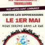 1er mai : Journée internationale de la classe ouvrière