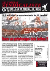 Combat Syndicaliste n°337
