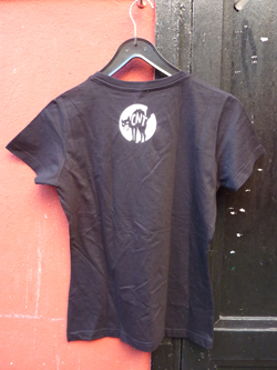 T-shirt CNT-FAI - femme - dos
