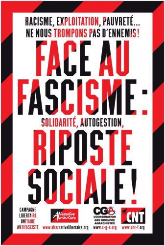 Face au fascisme&nbsp;: solidarité, autogestion, risposte sociale

