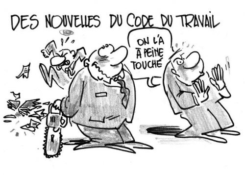 Attaques contre le Code du travail - Nicolas de la casinière
